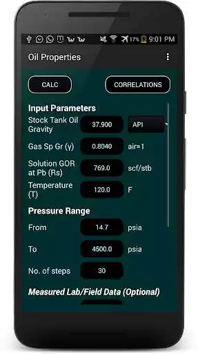 Play Oil PVT Properties