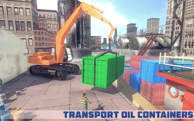 Play Oil Ship Cargo Transporter