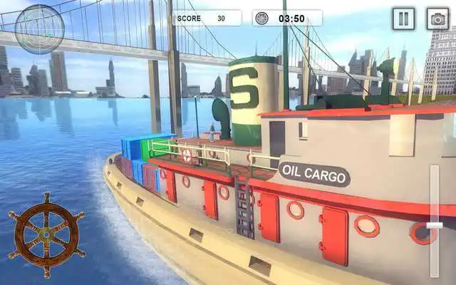 Play Oil Ship Cargo Transporter