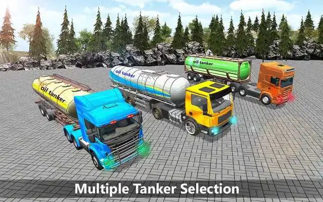 Play Oil Tanker Fuel Hill Transport