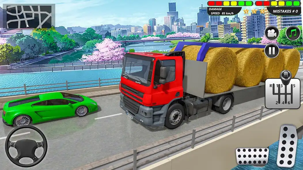 Play Oil Tanker Game: Truck Games as an online game Oil Tanker Game: Truck Games with UptoPlay