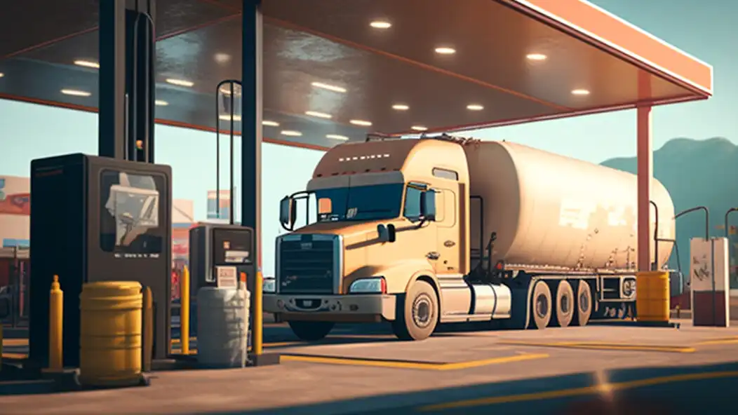 Play Oil Tanker Sim: Truck Games as an online game Oil Tanker Sim: Truck Games with UptoPlay