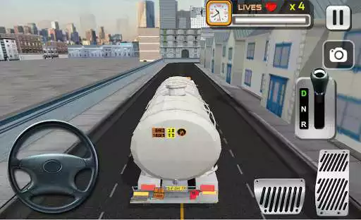 Play Oil Tanker Transporter 3D as an online game Oil Tanker Transporter 3D with UptoPlay
