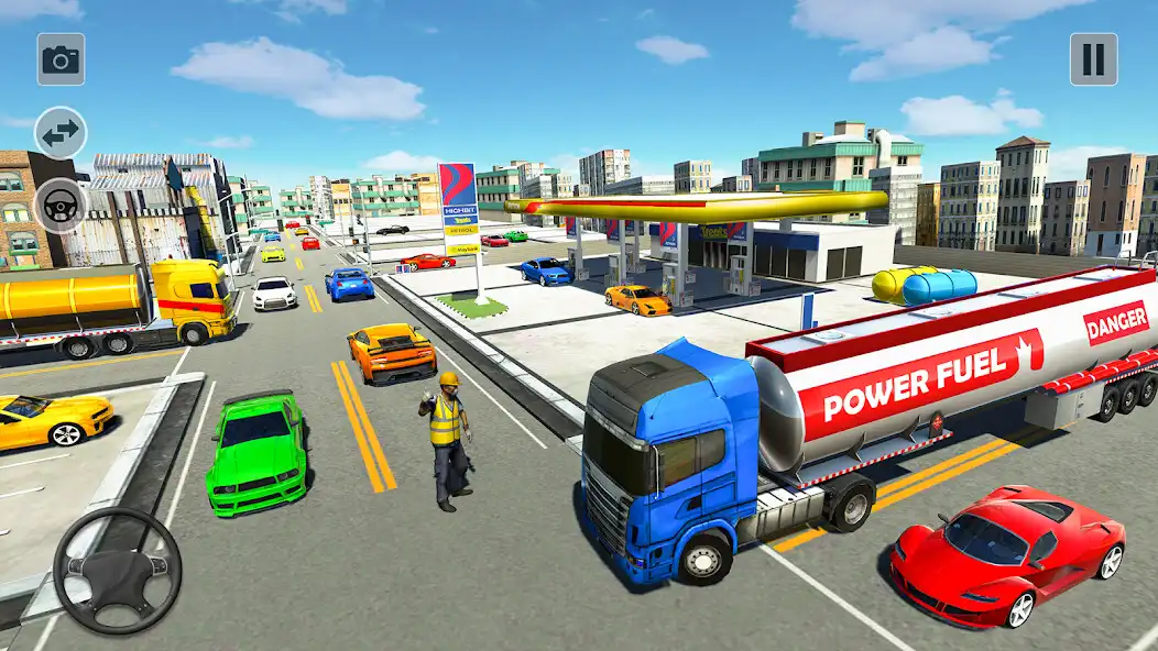 Play Oil Tanker Truck Driver 3D  and enjoy Oil Tanker Truck Driver 3D with UptoPlay