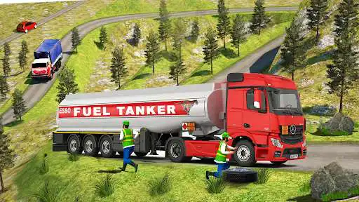 Play Oil Tanker Truck Driving Simulator Game Offroad 3D  and enjoy Oil Tanker Truck Driving Simulator Game Offroad 3D with UptoPlay