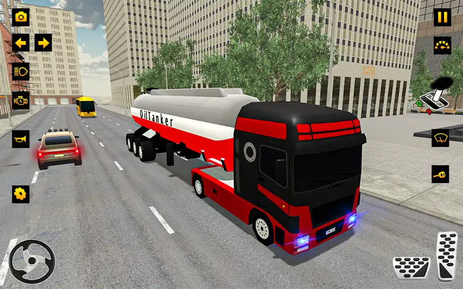 Play Oil tanker truck games in City  and enjoy Oil tanker truck games in City with UptoPlay