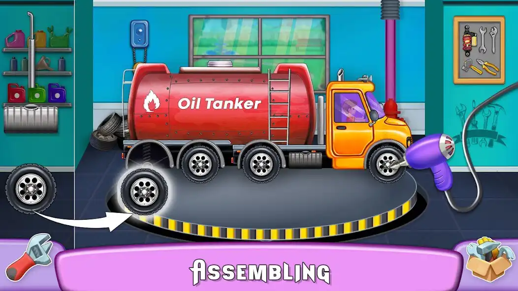 Play Oil Tanker - Truck Simulator as an online game Oil Tanker - Truck Simulator with UptoPlay
