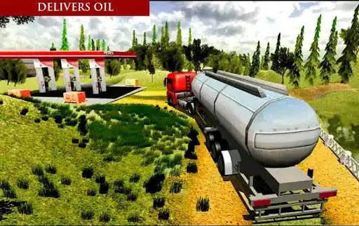Play Oil Tanker truck Transporter 2020: Truck simulator  and enjoy Oil Tanker truck Transporter 2020: Truck simulator with UptoPlay