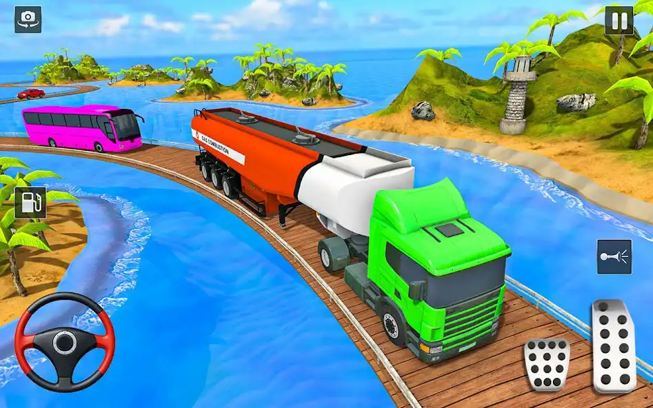 Play Oil Tanker Truck: Truck Games  and enjoy Oil Tanker Truck: Truck Games with UptoPlay
