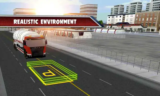 Play Oil Transporter Truck 3D