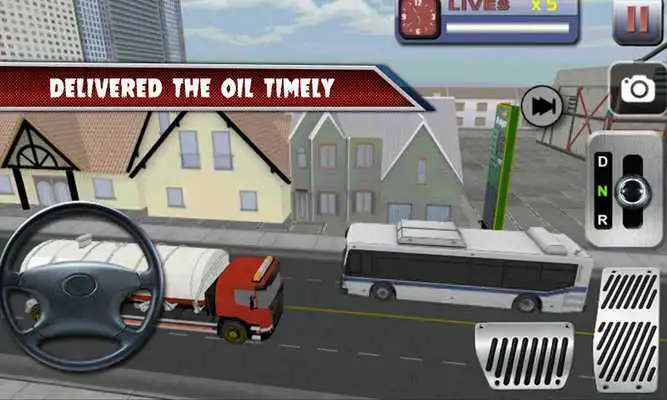 Play Oil Transporter Truck 3D