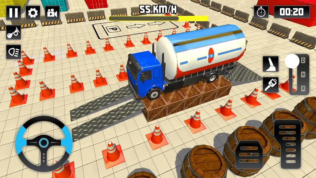 Play Oil Transport Truck Parking  and enjoy Oil Transport Truck Parking with UptoPlay