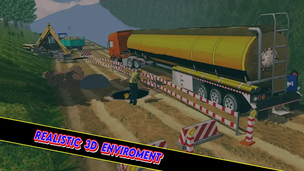 Play Oil Truck Driving Sim 3D Game  and enjoy Oil Truck Driving Sim 3D Game with UptoPlay