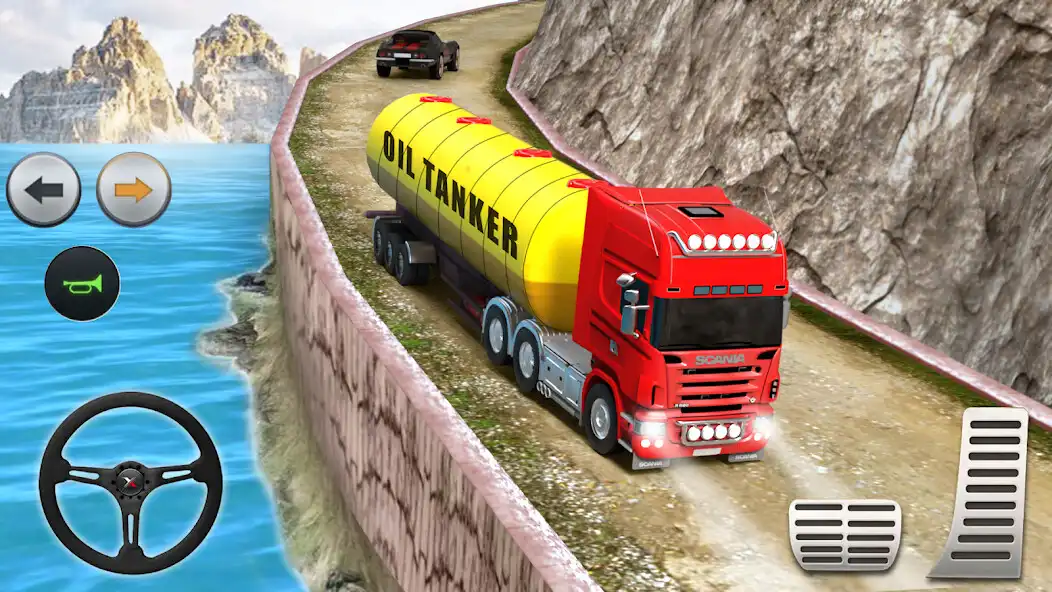 Play Oil Truck Driving: Truck Games as an online game Oil Truck Driving: Truck Games with UptoPlay
