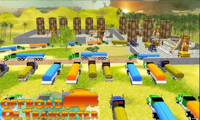 Play Oil Truck Transporter Offroad Play Oil Truck Transporter Offroad