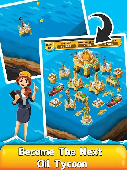 Play Oil Tycoon 2: Idle Miner Game  and enjoy Oil Tycoon 2: Idle Miner Game with UptoPlay