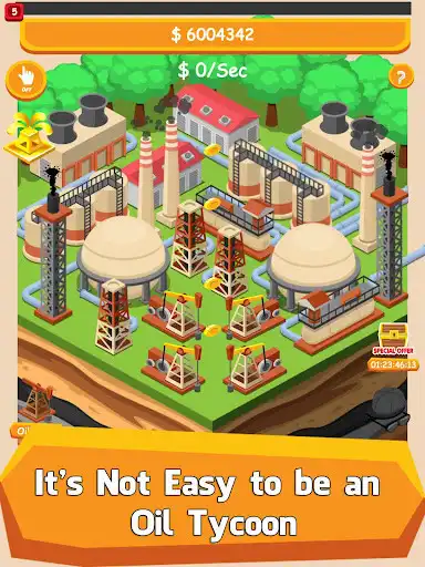 Play Oil Tycoon - Idle Tap Factory & Miner Clicker Game  and enjoy Oil Tycoon - Idle Tap Factory & Miner Clicker Game with UptoPlay