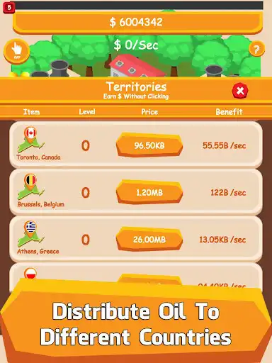 Play Oil Tycoon - Idle Tap Factory & Miner Clicker Game as an online game Oil Tycoon - Idle Tap Factory & Miner Clicker Game with UptoPlay