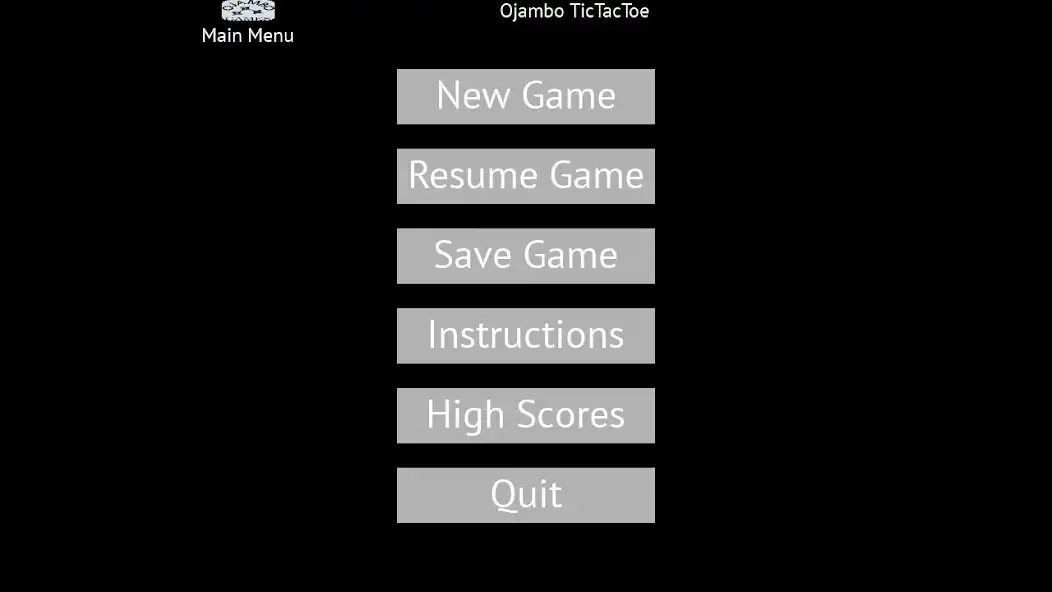 Play Ojambo Tic Tac Toe Game as an online game Ojambo Tic Tac Toe Game with UptoPlay