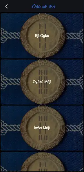 Play Ojú Odù  and enjoy Ojú Odù with UptoPlay