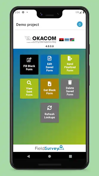Play Okacom Data Collector as an online game Okacom Data Collector with UptoPlay