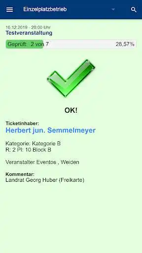 Play okEinlass as an online game okEinlass with UptoPlay