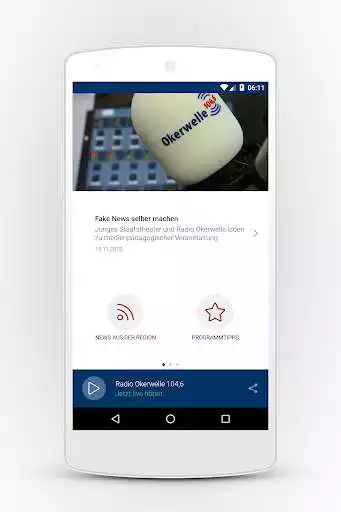 Play Okerwelle 104,6  and enjoy Okerwelle 104,6 with UptoPlay