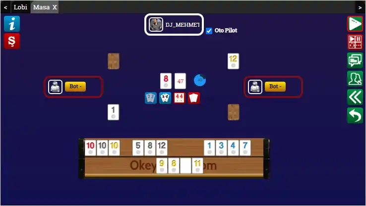 Play OkeyHuzur.Com -  Okey Oyna - O as an online game OkeyHuzur.Com -  Okey Oyna - O with UptoPlay