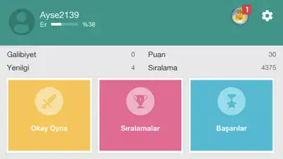 Play Okey - İnternetsiz as an online game Okey - İnternetsiz with UptoPlay