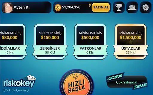 Play Okey - Risk Rummy Okey as an online game online Okey - Risk Rummy Okey with UptoPlay air.com.macarongames.riskokey Play Okey - Risk Rummy Okey as an online game Okey - Risk Rummy Okey with UptoPlay