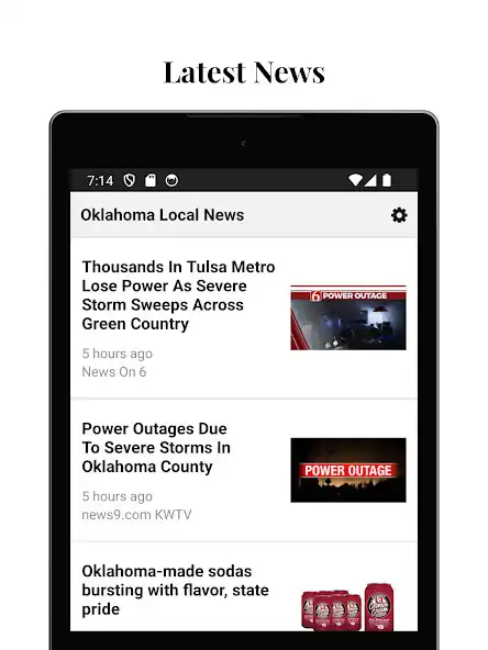Play Oklahoma Local News - iNews  and enjoy Oklahoma Local News - iNews with UptoPlay