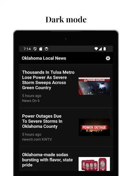 Play Oklahoma Local News - iNews as an online game Oklahoma Local News - iNews with UptoPlay