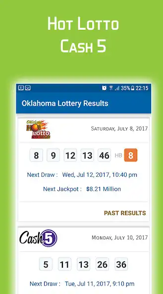 Play Oklahoma Lottery Results as an online game Oklahoma Lottery Results with UptoPlay