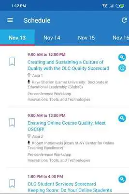 Play OLC Conferences