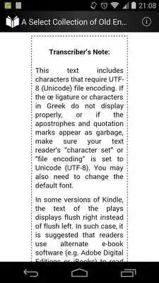 Play Old English Plays