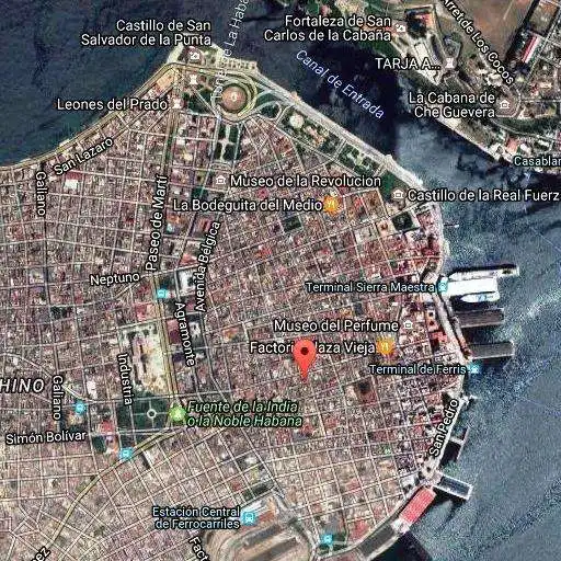 Free play online Old Havana Map APK