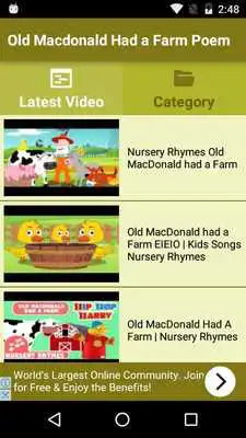 Play Old Macdonald Had a Farm Poem