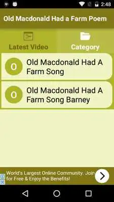 Play Old Macdonald Had a Farm Poem
