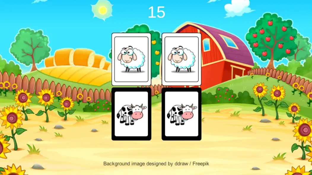 Play Old MacDonalds Farm - Memory Game  and enjoy Old MacDonalds Farm - Memory Game with UptoPlay