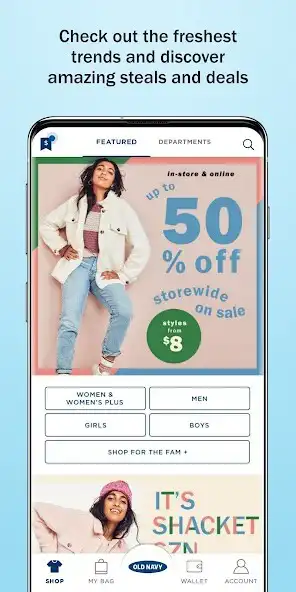 Play Old Navy: Fashion at a Value! as an online game Old Navy: Fashion at a Value! with UptoPlay