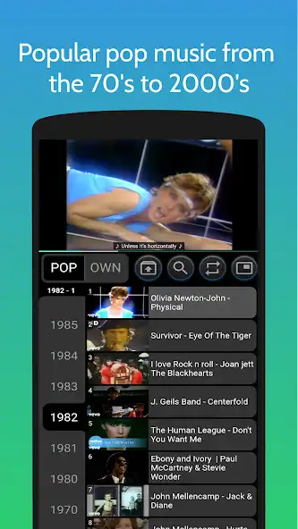 Play Old Pop Music Player as an online game Old Pop Music Player with UptoPlay