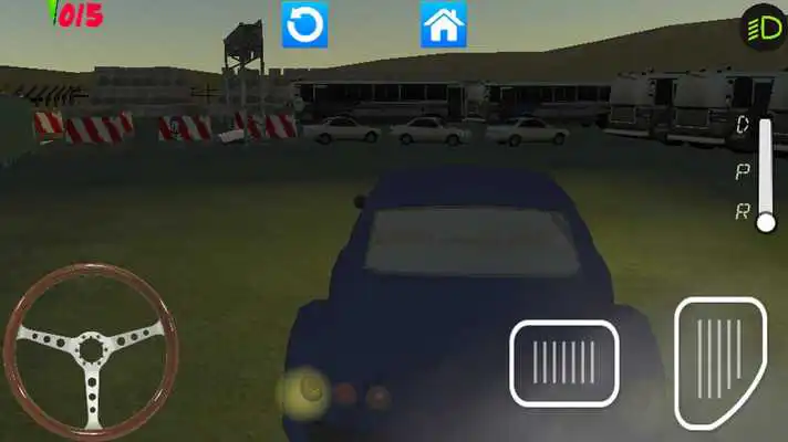 Play old school Real Car parking  3d