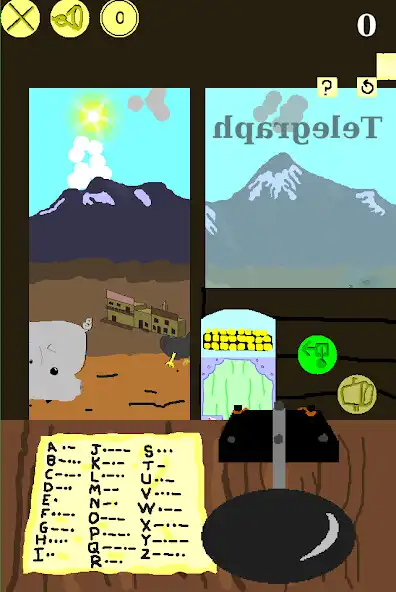 Play Old West Telegraph as an online game Old West Telegraph with UptoPlay