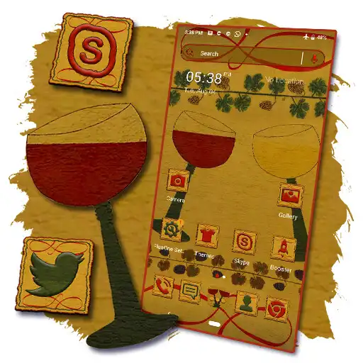 Play Old Wine Theme APK