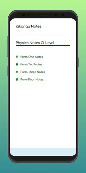 Play O Level Notes - iSkonga as an online game O Level Notes - iSkonga with UptoPlay