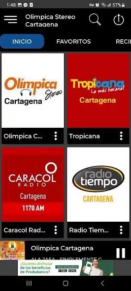 Play Olimpica Stereo Cartagena App  and enjoy Olimpica Stereo Cartagena App with UptoPlay