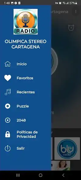 Play Olimpica Stereo Cartagena App as an online game Olimpica Stereo Cartagena App with UptoPlay