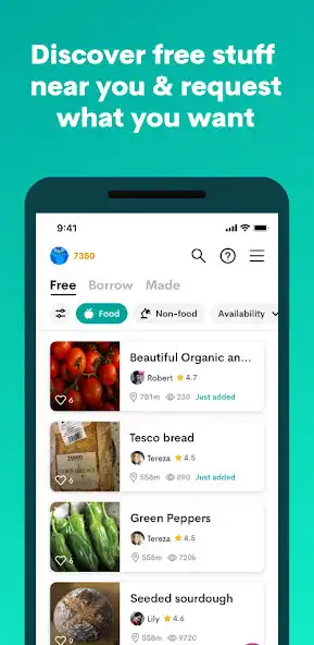 Play OLIO - Share more. Waste less.