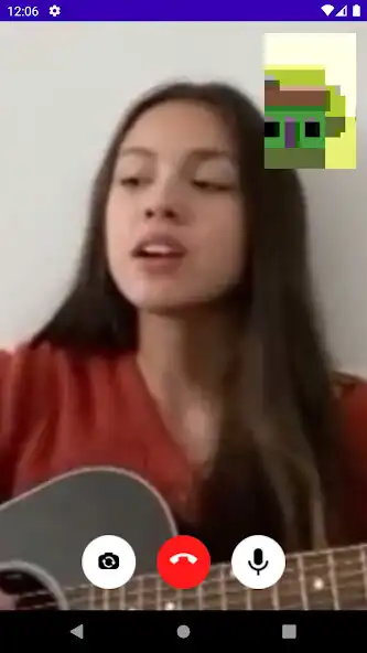 Play Olivia Rodrigo Fake Video Call as an online game Olivia Rodrigo Fake Video Call with UptoPlay