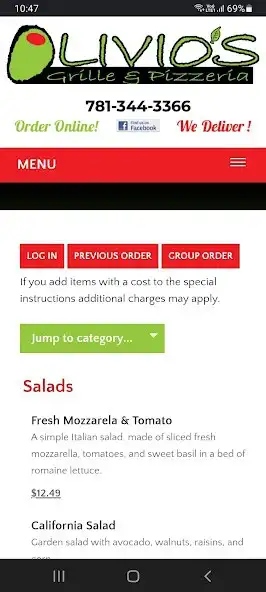 Play Olivios Grille  Pizzeria as an online game Olivios Grille  Pizzeria with UptoPlay